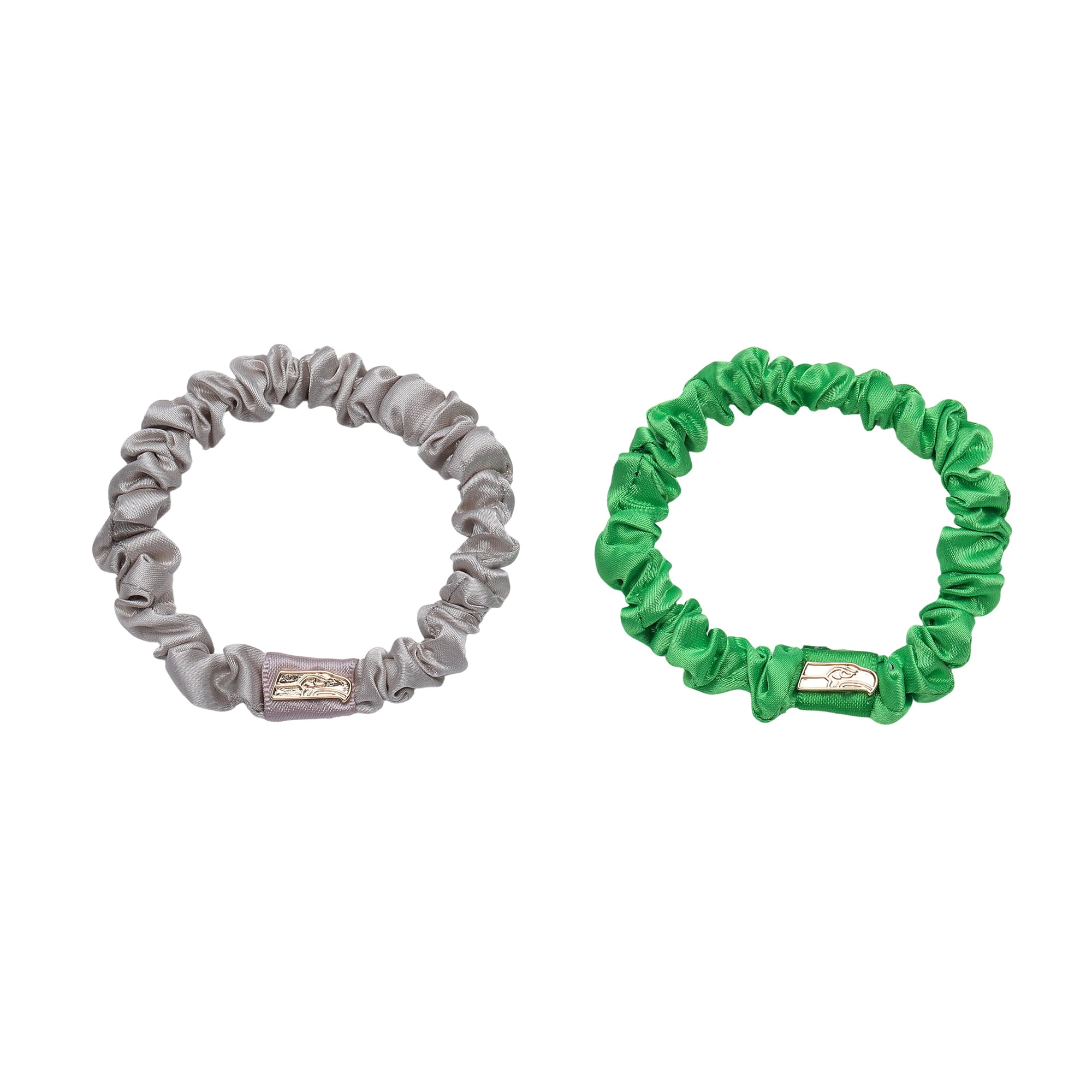 Ensemble de mini chouchous en soie LUV AJ Seattle Seahawks pour femmes