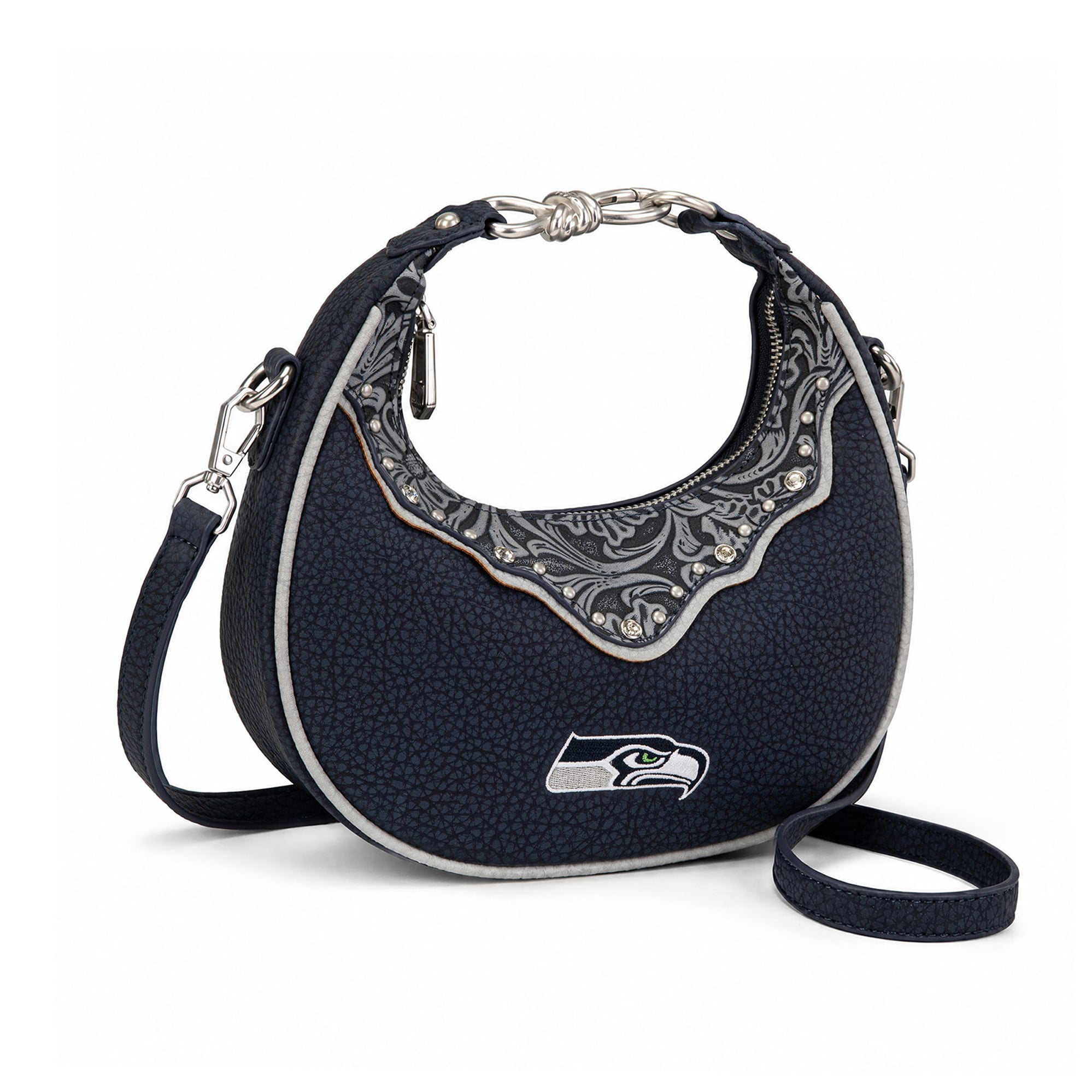 Sac à bandoulière Montana West Seattle Seahawks Crescent pour femme