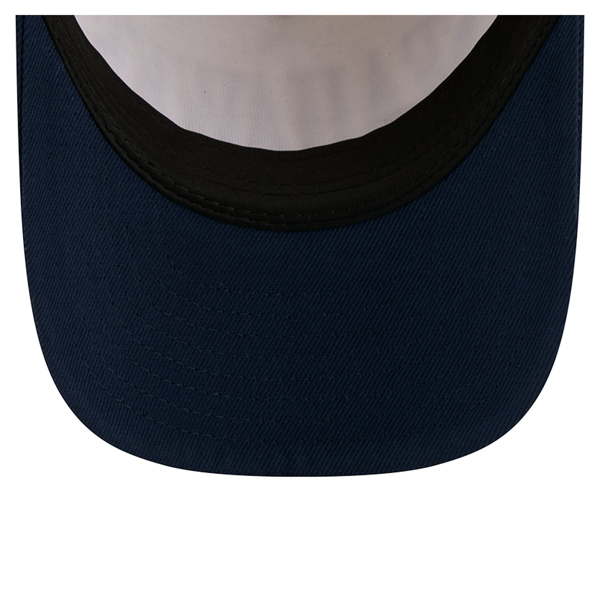 Women's New Era Cream/College Navy Seattle Seahawks Tonal A-Frame 9FORTY Adjustable Hat