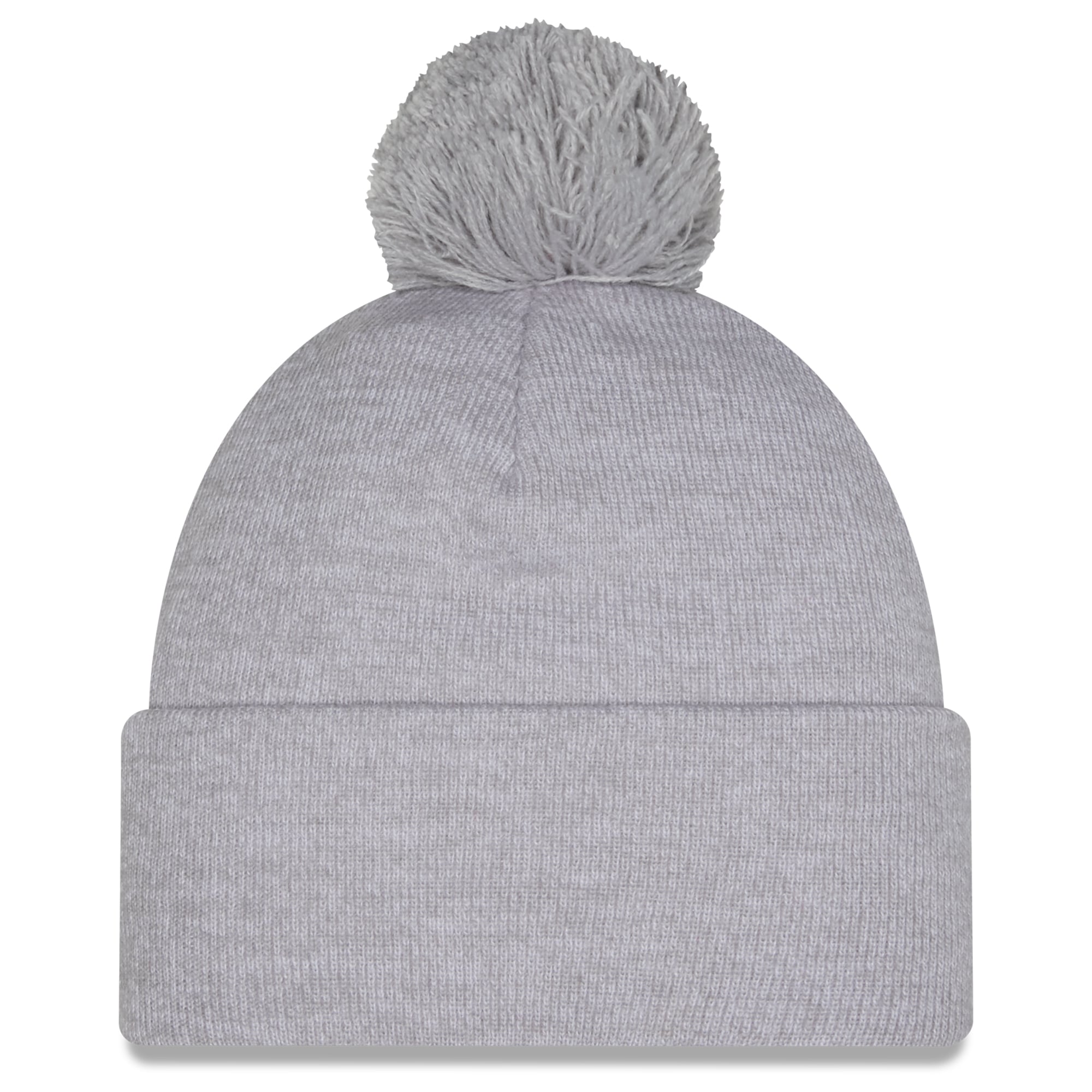 Women's New Era Gray Seattle Seahawks Rivalries Collection Fan Pack Marled Cuffed Knit Hat with Pom
