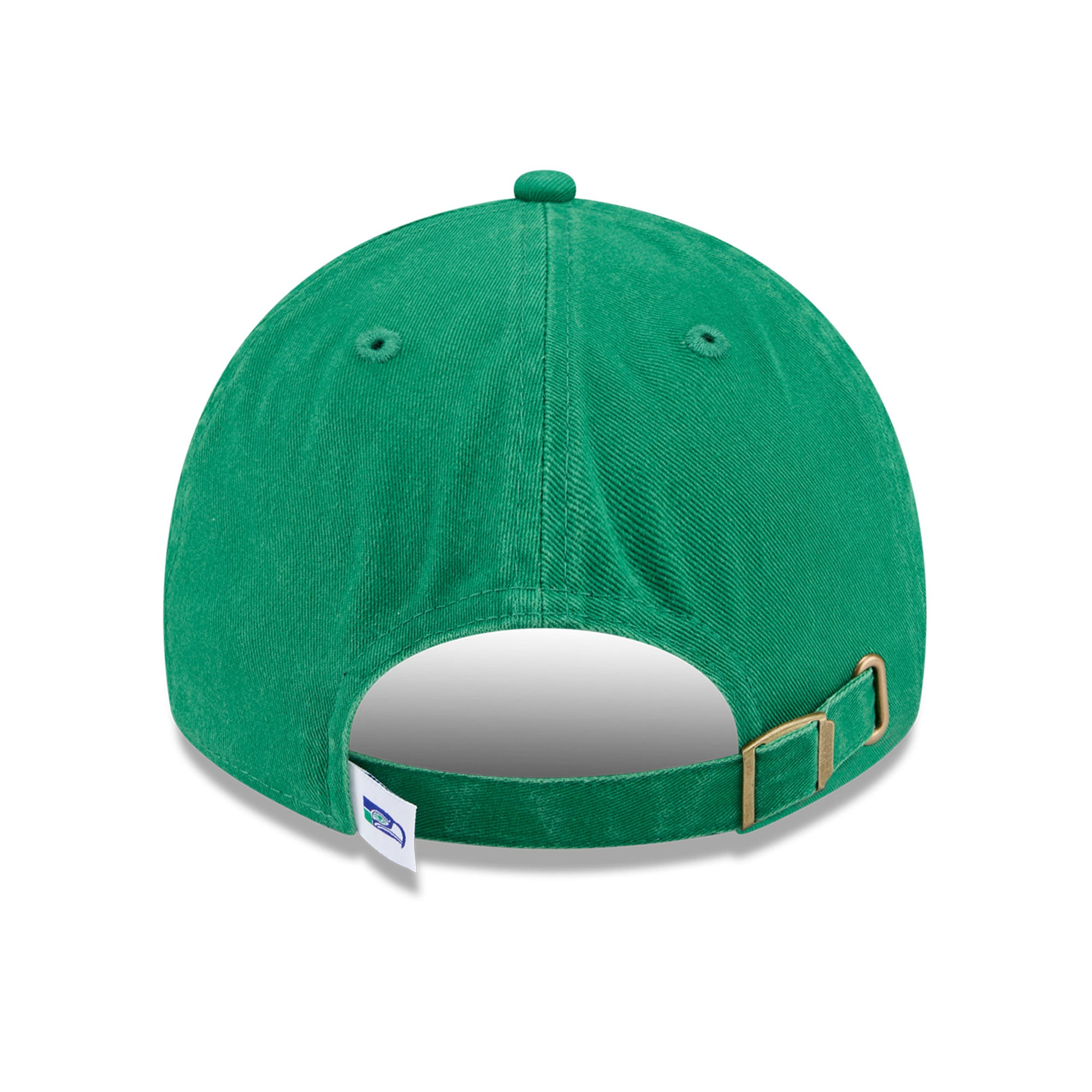 Casquette New Era verte Seattle Seahawks pour femme, style rétro, classique et ajustable