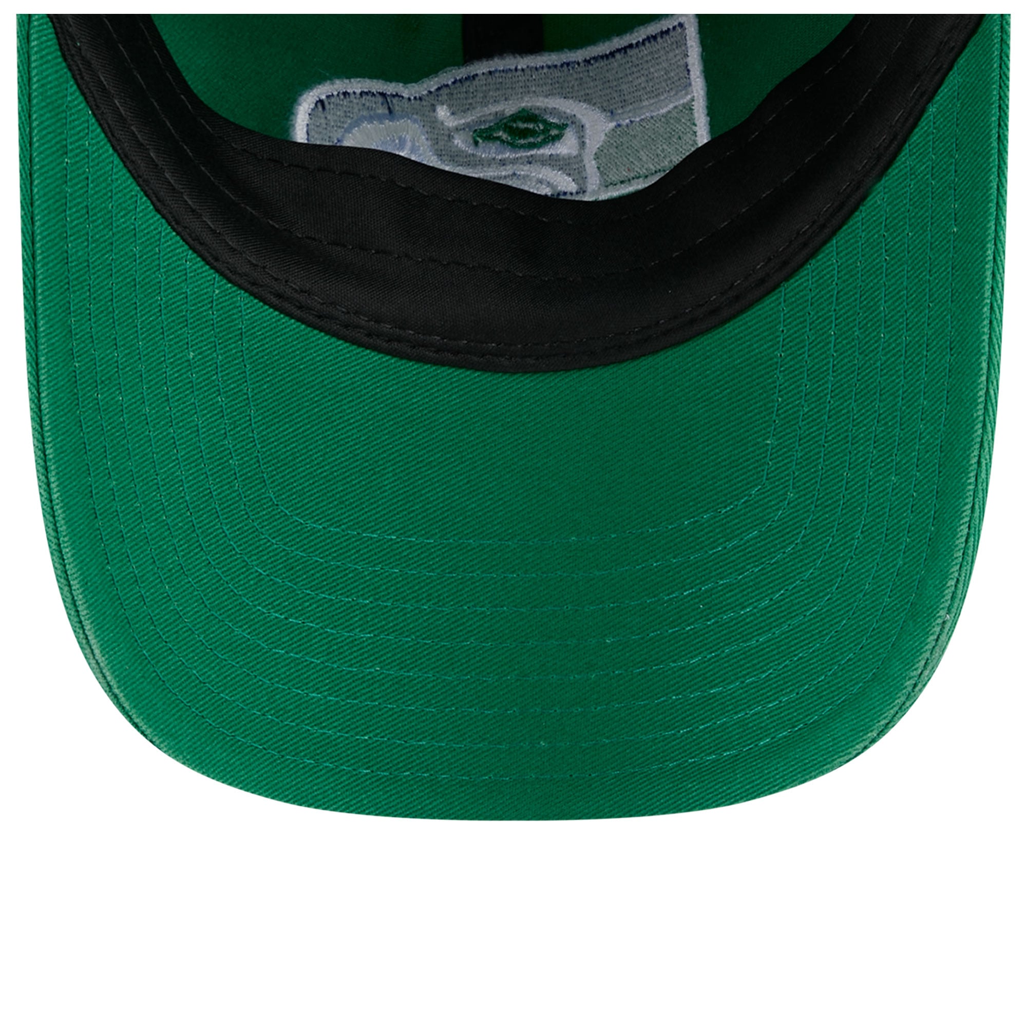 Casquette New Era verte Seattle Seahawks pour femme, style rétro, classique et ajustable