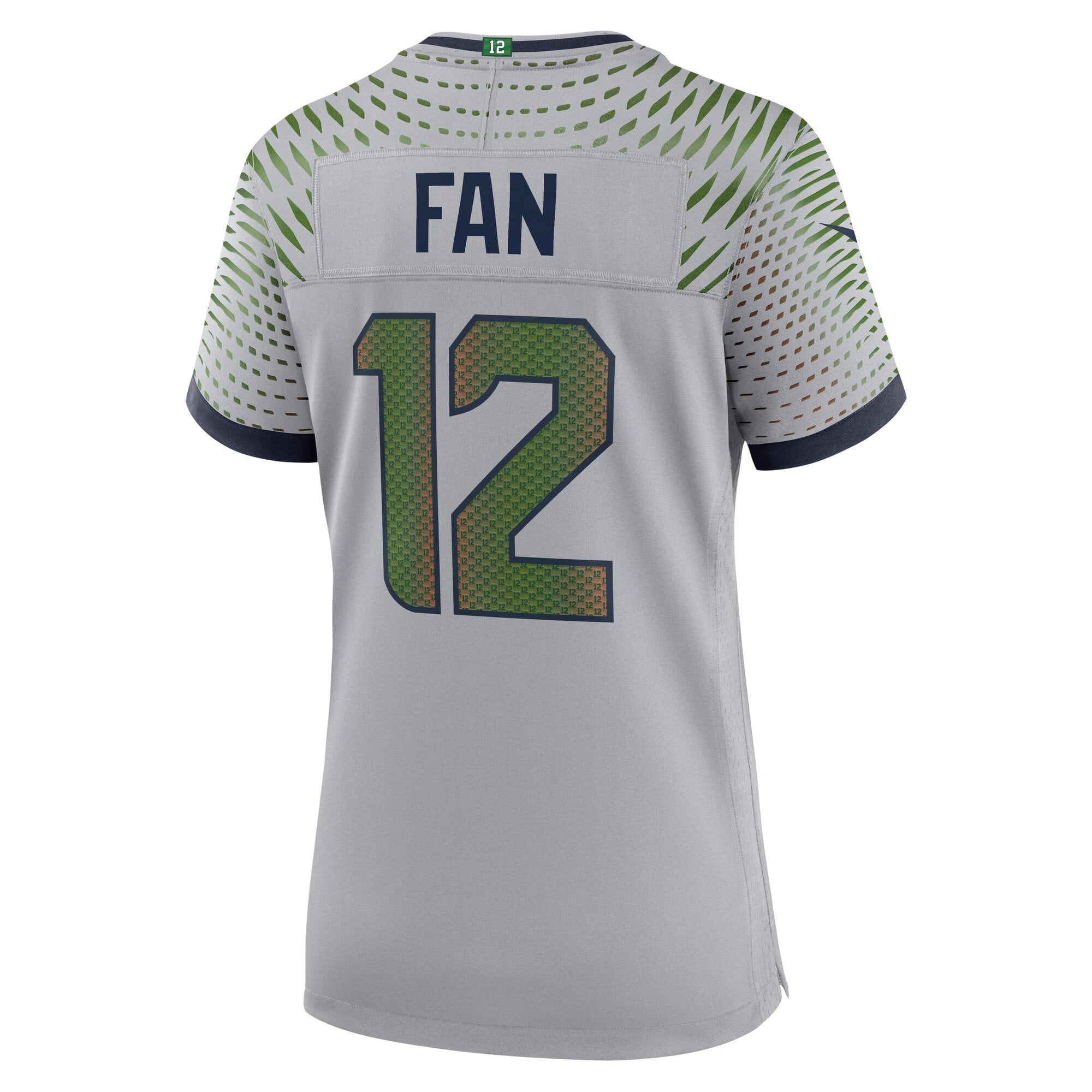 Women's Nike 12s Gray Seattle Seahawks Rivalries Collection Game Jersey