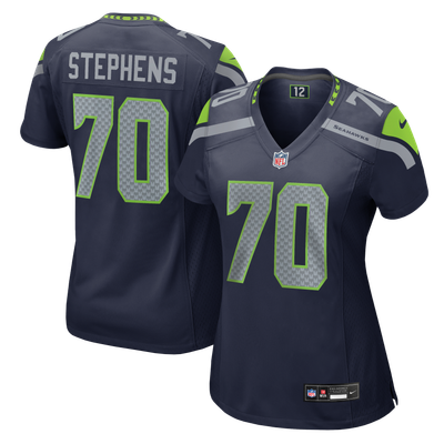 Beau Stephens Seattle Seahawks Nike Women's Team Game Jersey - College Navy