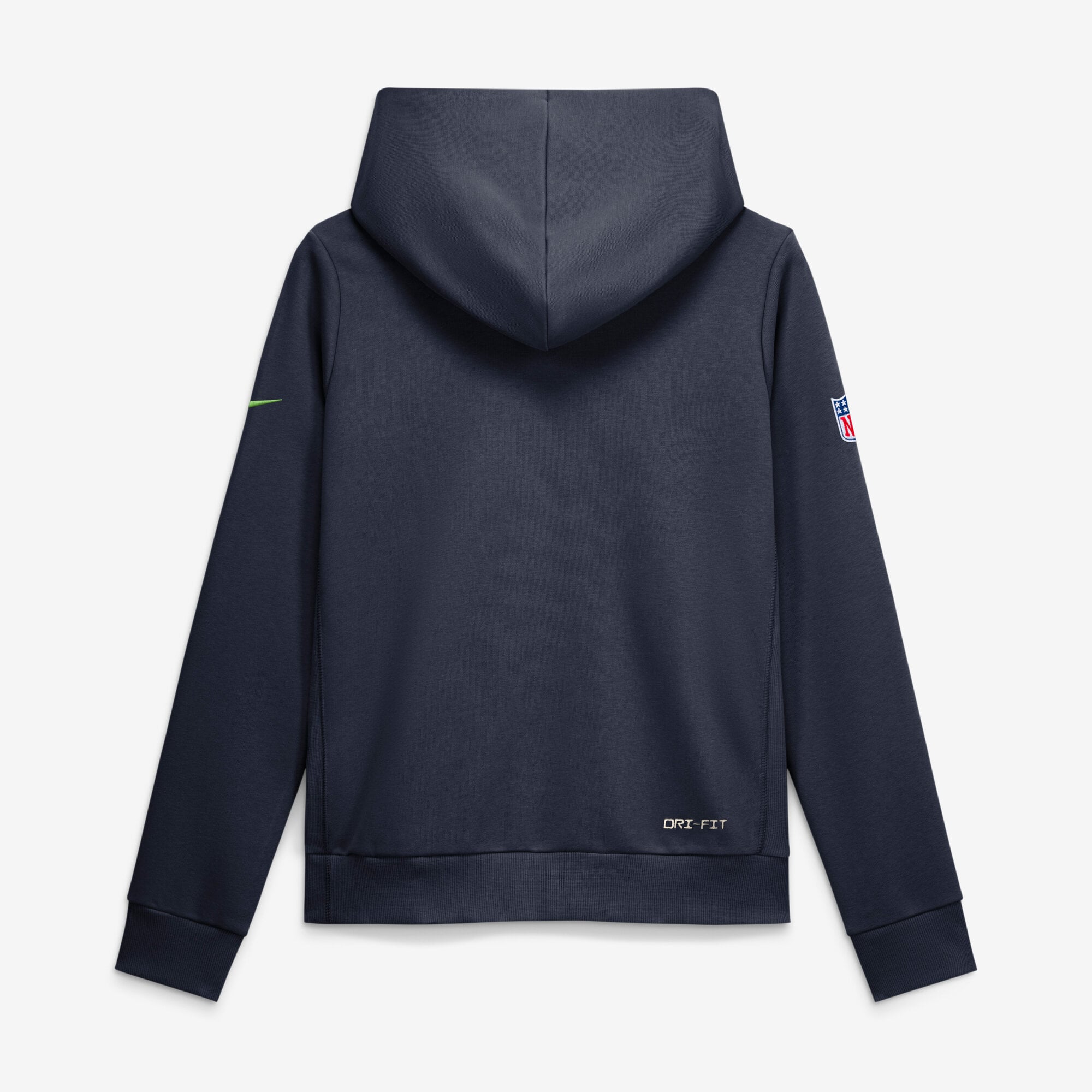 Sweat à capuche Nike College Navy Seattle Seahawks Sideline Standard Issue Dri-FIT pour femme