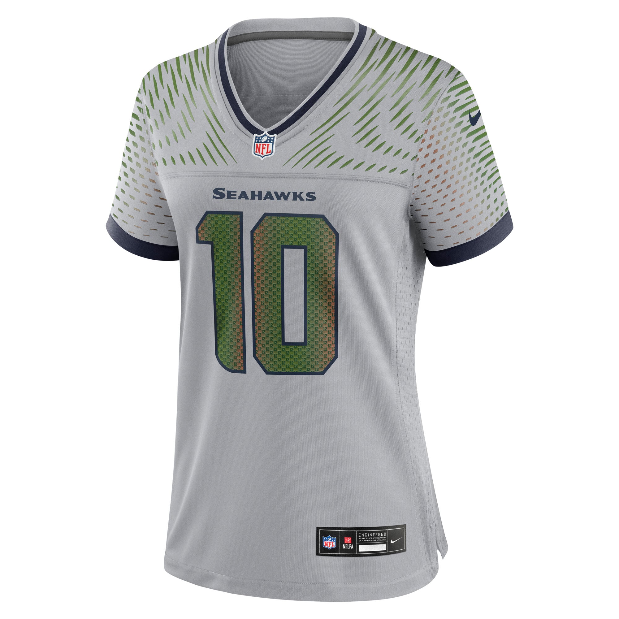 Women's Nike Cooper Kupp Gray Seattle Seahawks Rivalries Collection Game Jersey