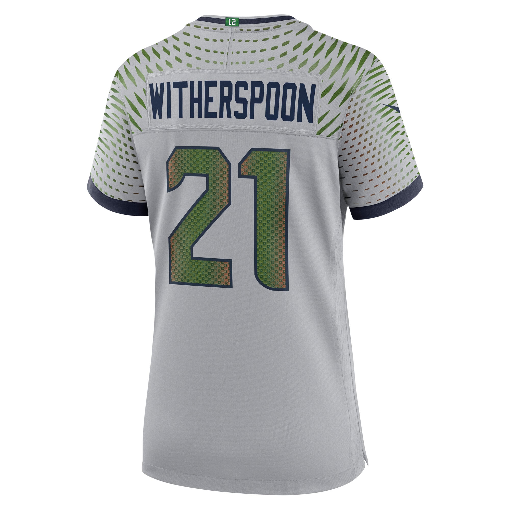 Women's Nike Devon Witherspoon Gray Seattle Seahawks Rivalries Collection Game Jersey