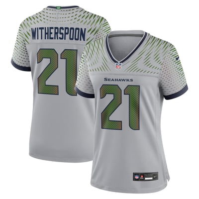 Devon Witherspoon Seattle Seahawks Nike Women's Rivalries Collection Game Jersey - Gray
