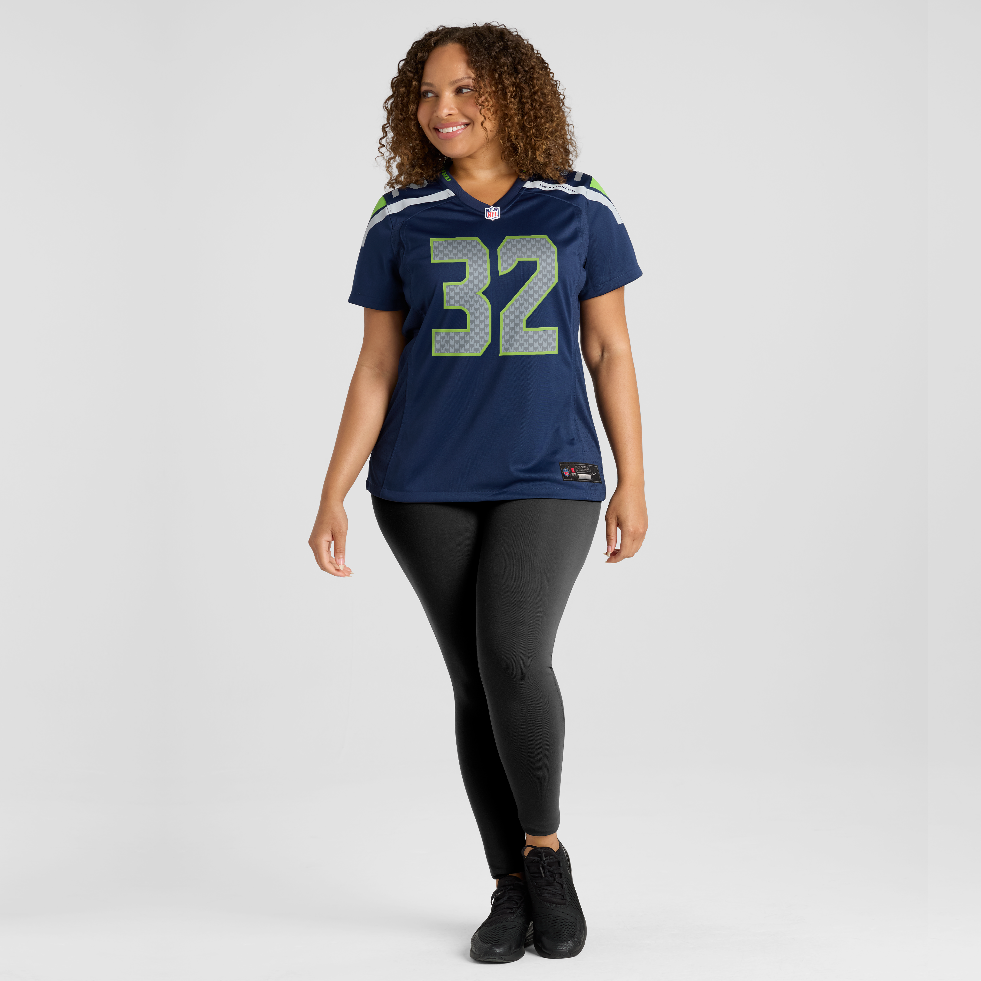 Women's Nike Drake Thomas College Navy Seattle Seahawks Team Game Jersey