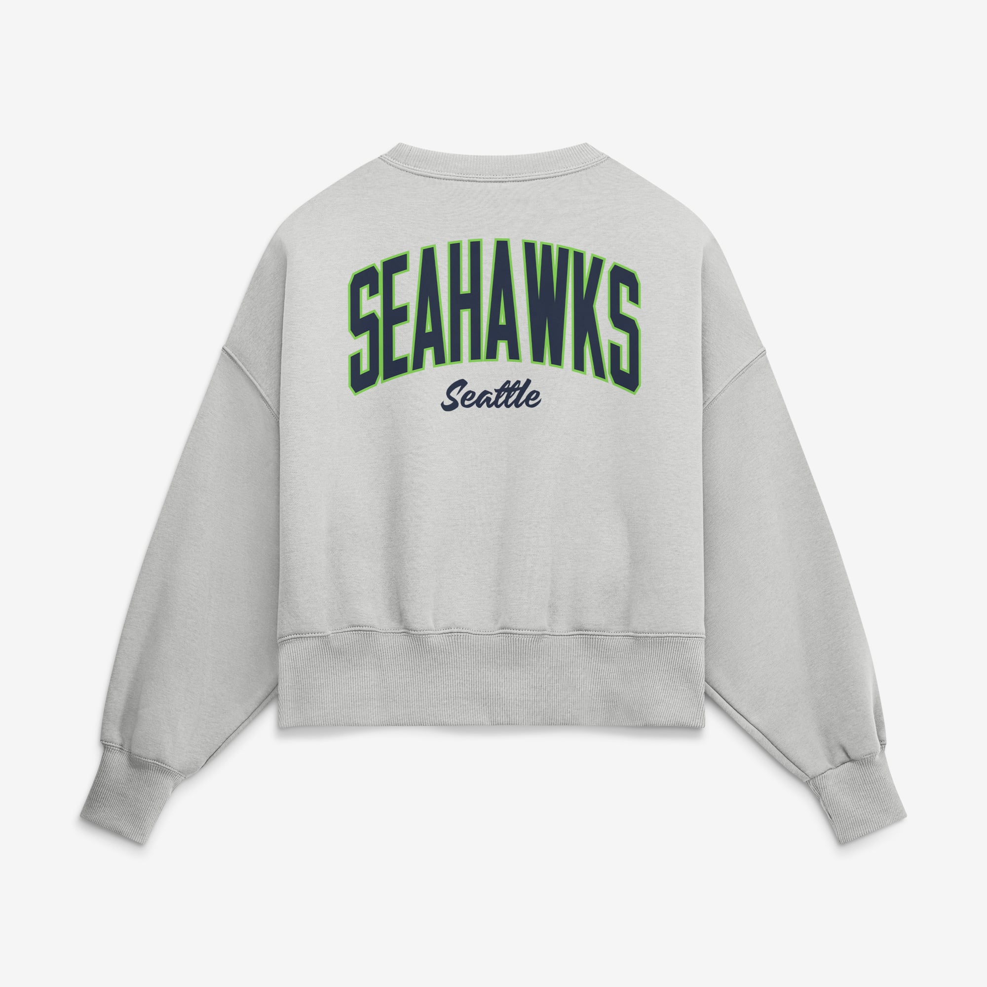 Sweat-shirt polaire surdimensionné Nike gris Seattle Seahawks Primetime Phoenix pour femme