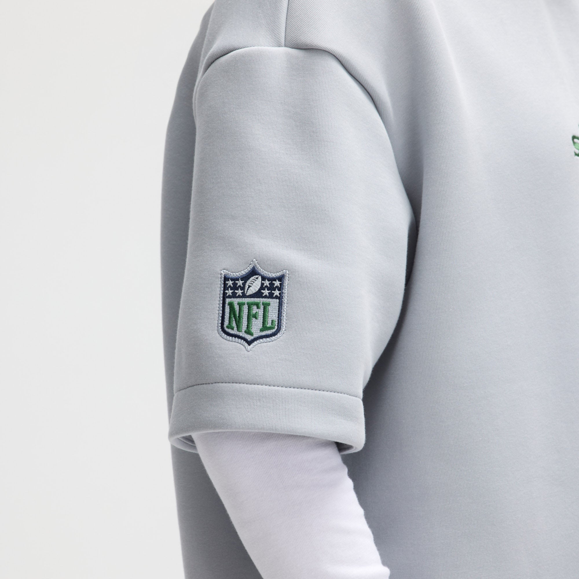 Women's Nike  Gray Seattle Seahawks Rivalries Collection Oversized Tech Fleece Dress