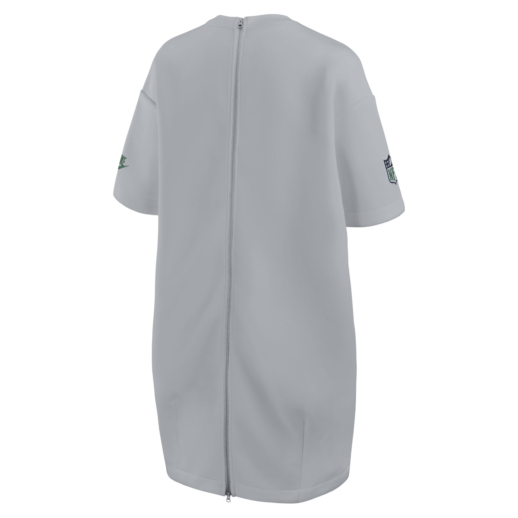 Women's Nike  Gray Seattle Seahawks Rivalries Collection Oversized Tech Fleece Dress