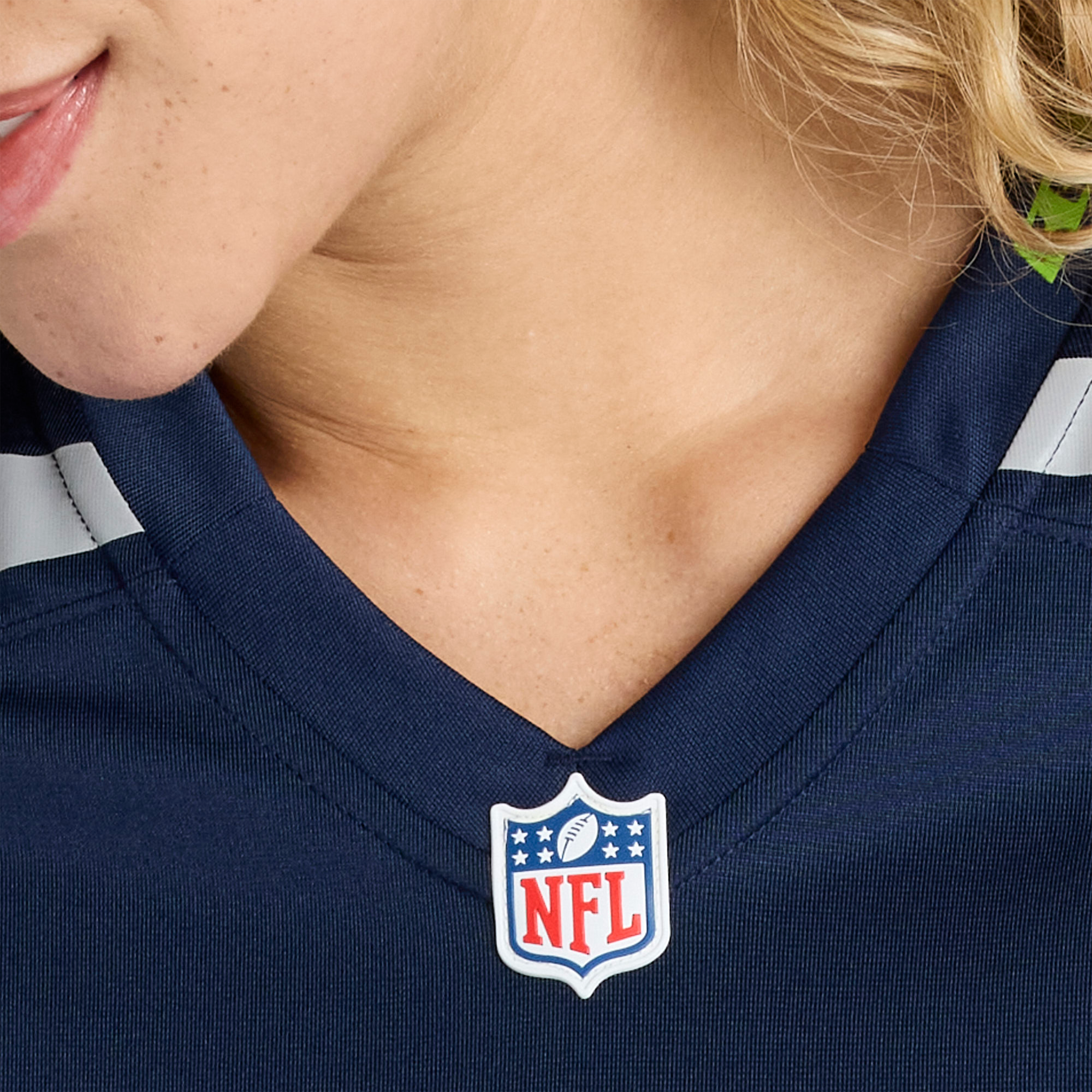 Women's Nike Jamie Sheriff College Navy Seattle Seahawks Team Game Jersey
