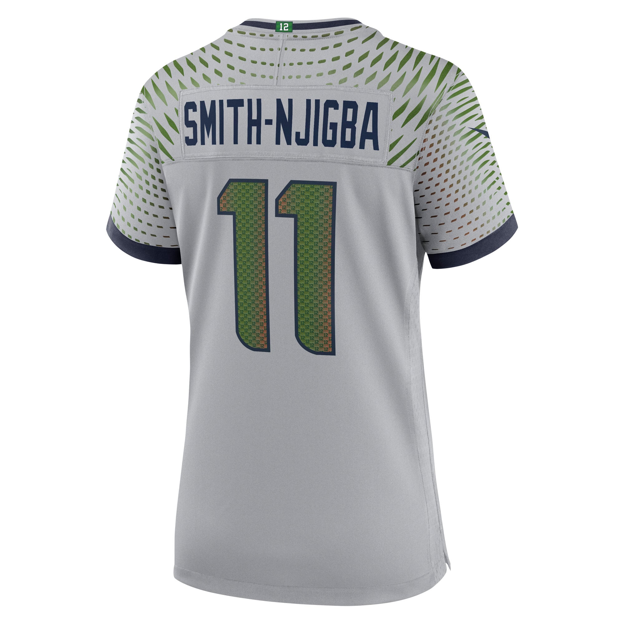 Women's Nike Jaxon Smith-Njigba Gray Seattle Seahawks Rivalries Collection Game Jersey