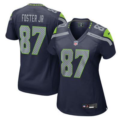 Montorie Foster Jr Seattle Seahawks Nike Women's Team Game Jersey - Navy