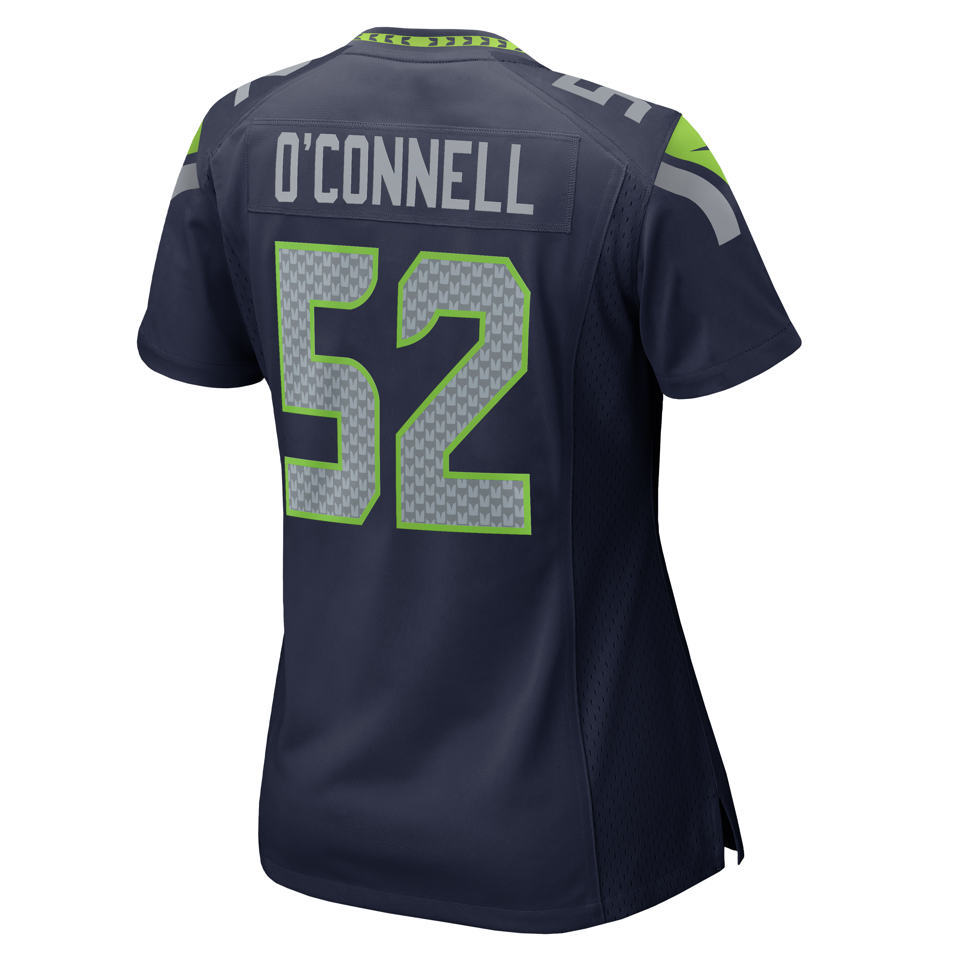 Maillot de match Nike Patrick O'Connell College Navy Seattle Seahawks pour femme