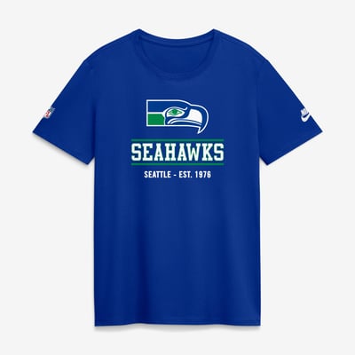 Seattle Seahawks Nike Women's Alt Dri-FIT T-Shirt - Royal