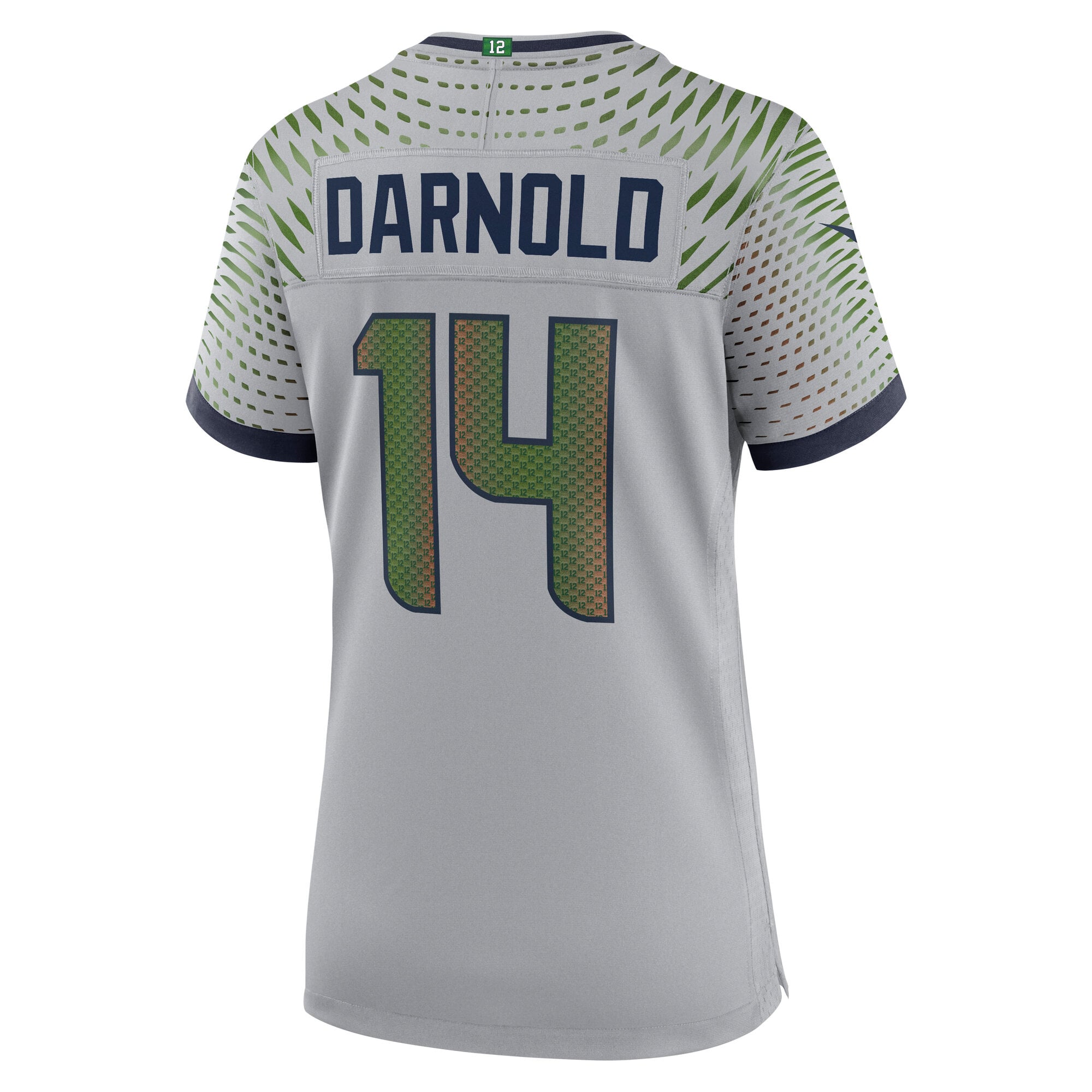 Maillot de match Nike Sam Darnold gris Seattle Seahawks Rivalries Collection pour femmes