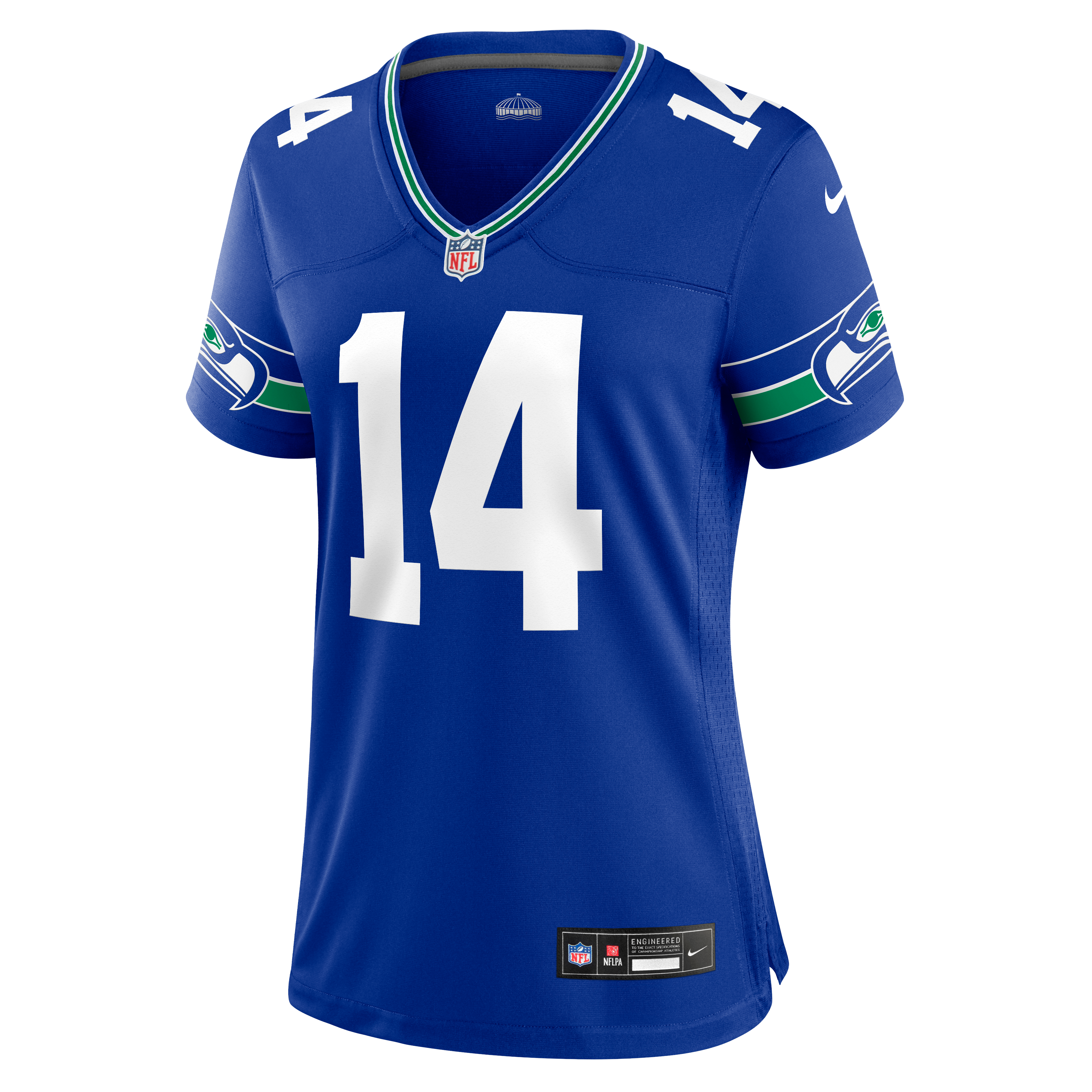 Maillot alternatif Nike Sam Darnold Royal Seattle Seahawks pour femmes