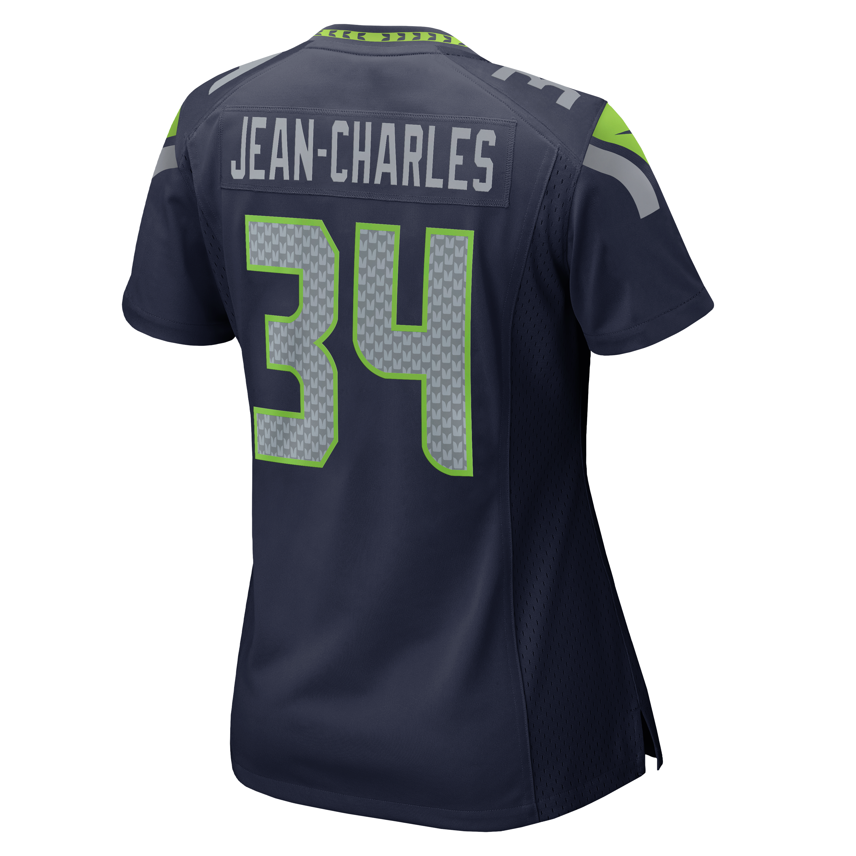 Women's Nike Shemar Jean-Charles College Navy Seattle Seahawks Team Game Jersey