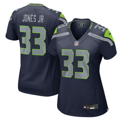 Velus Jones Jr. Seattle Seahawks Nike Women's Team Game Jersey - College Navy