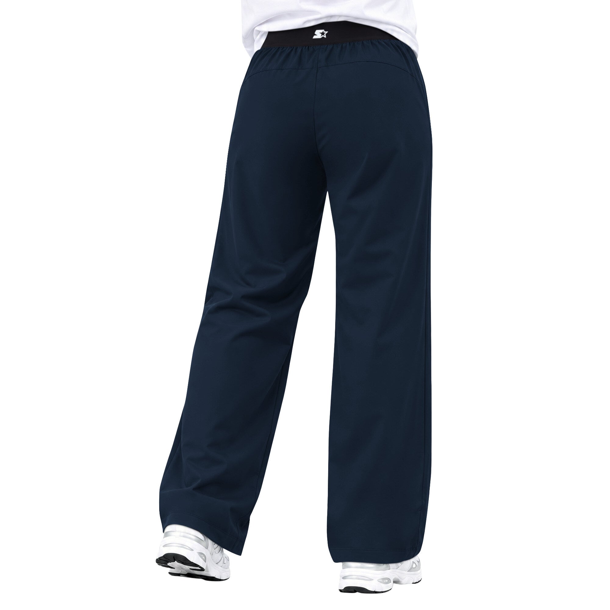 Pantalon de sport à jambes larges Starter Navy Seattle Seahawks pour femme