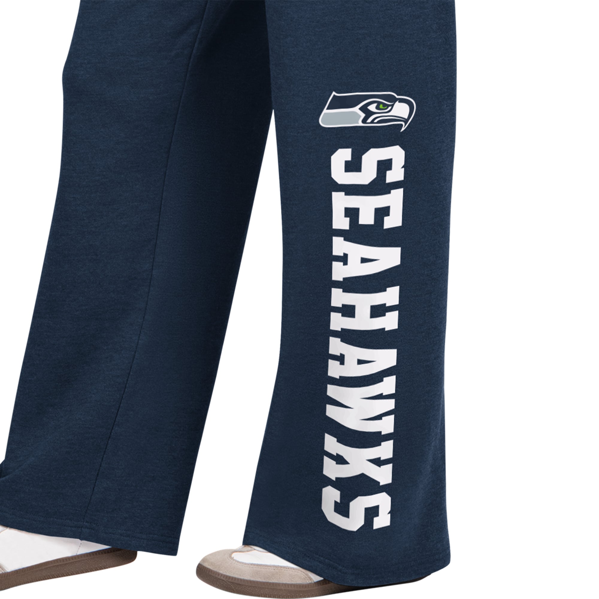 Pantalon de survêtement large Starter pour femme, bleu marine, Seattle Seahawks Field