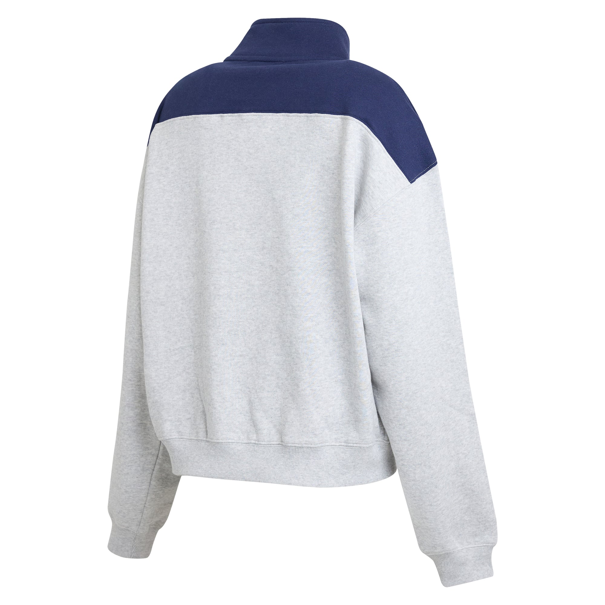 Pull à demi-zip en gris chiné Seattle Seahawks de la marque WEAR by Erin Andrews pour femme