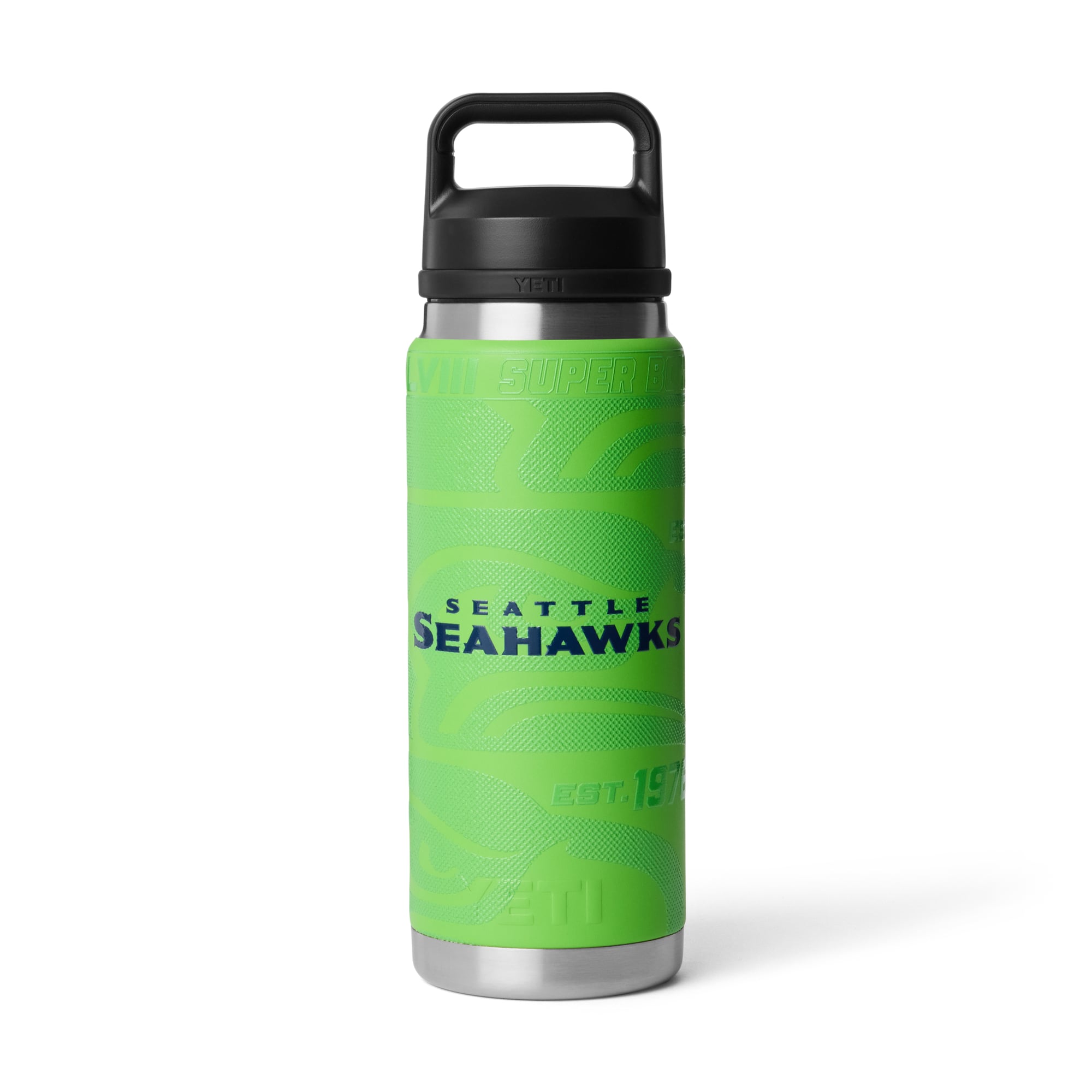 YETI Seattle Seahawks 26oz. Fandom Rambler Chug Water Bottle