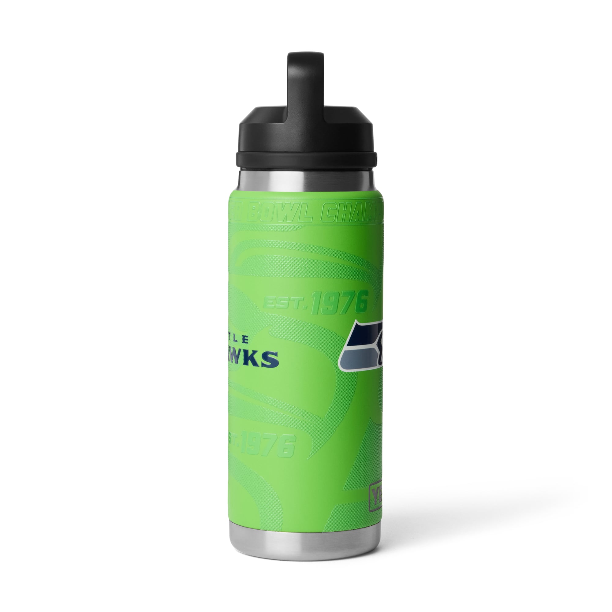 YETI Seattle Seahawks 26oz. Fandom Rambler Chug Water Bottle