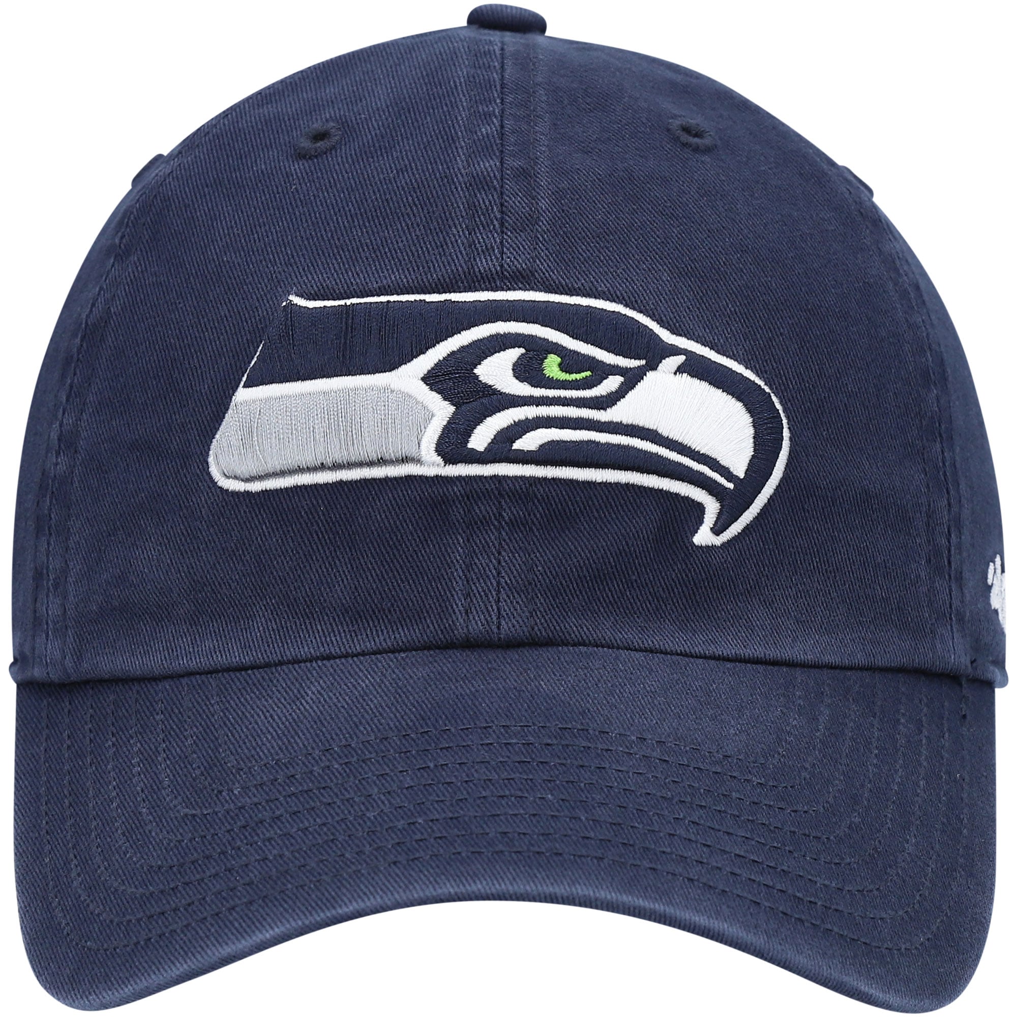 '47 College Navy Seattle Seahawks Logo Clean Up Casquette ajustable pour jeune