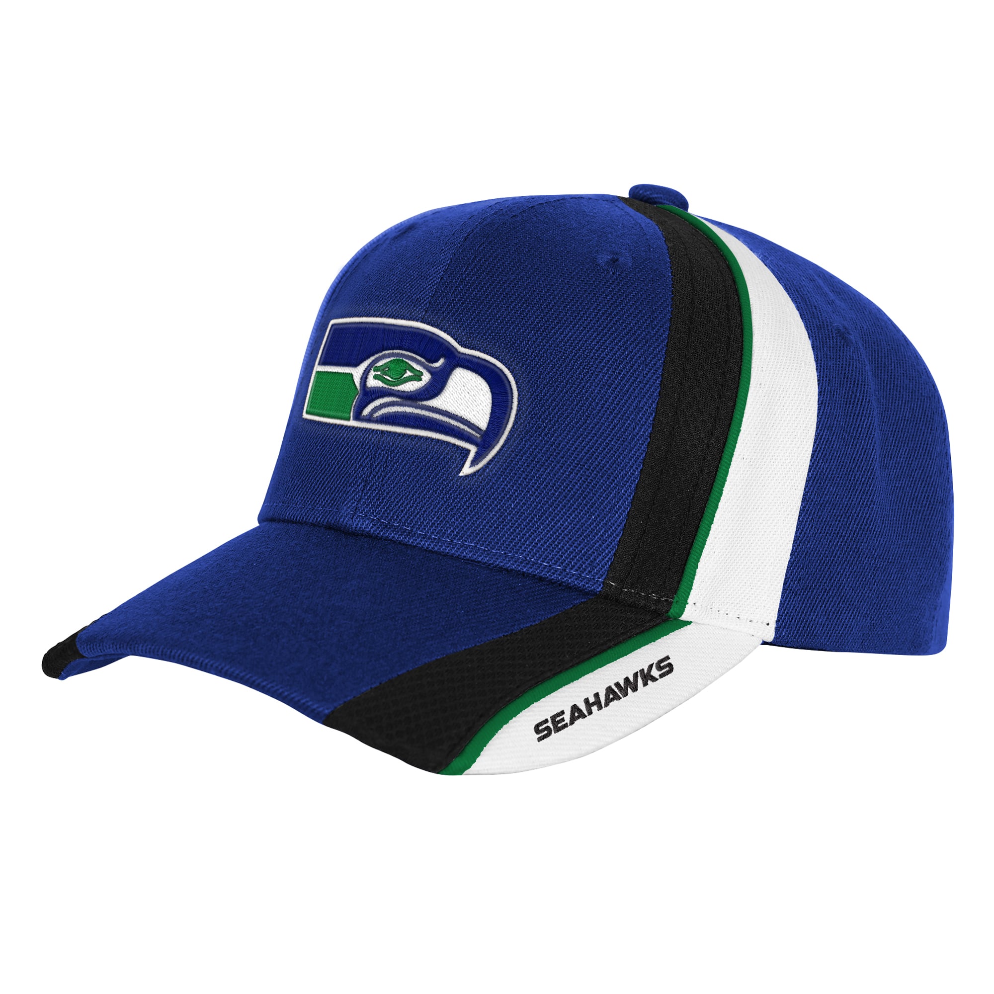 Casquette snapback Mitchell & Ness Royal Seattle Seahawks Club Downforce Pro Crown pour enfant