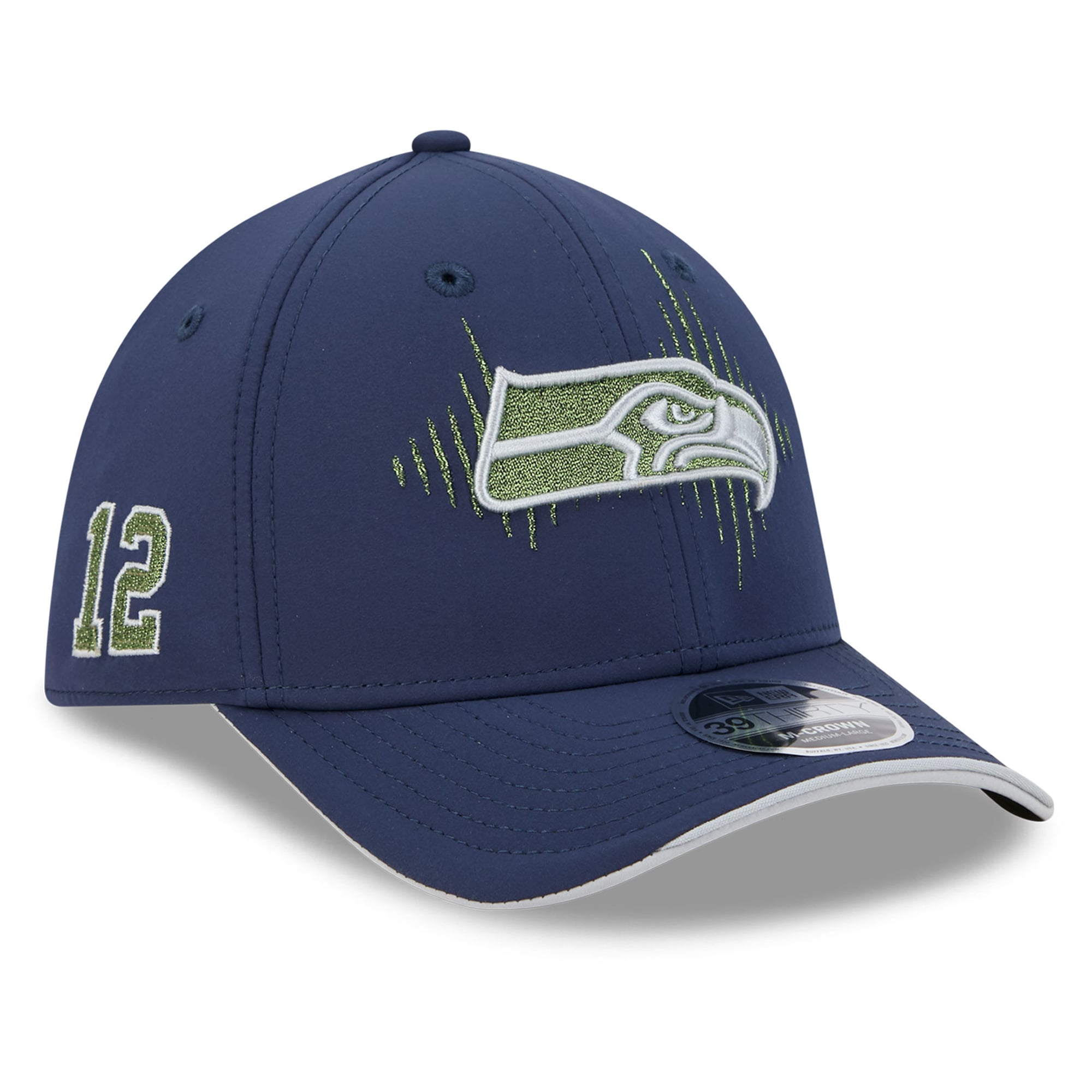 Youth New Era College Navy Seattle Seahawks Rivalries Collection 9SEVENTY Adjustable Hat