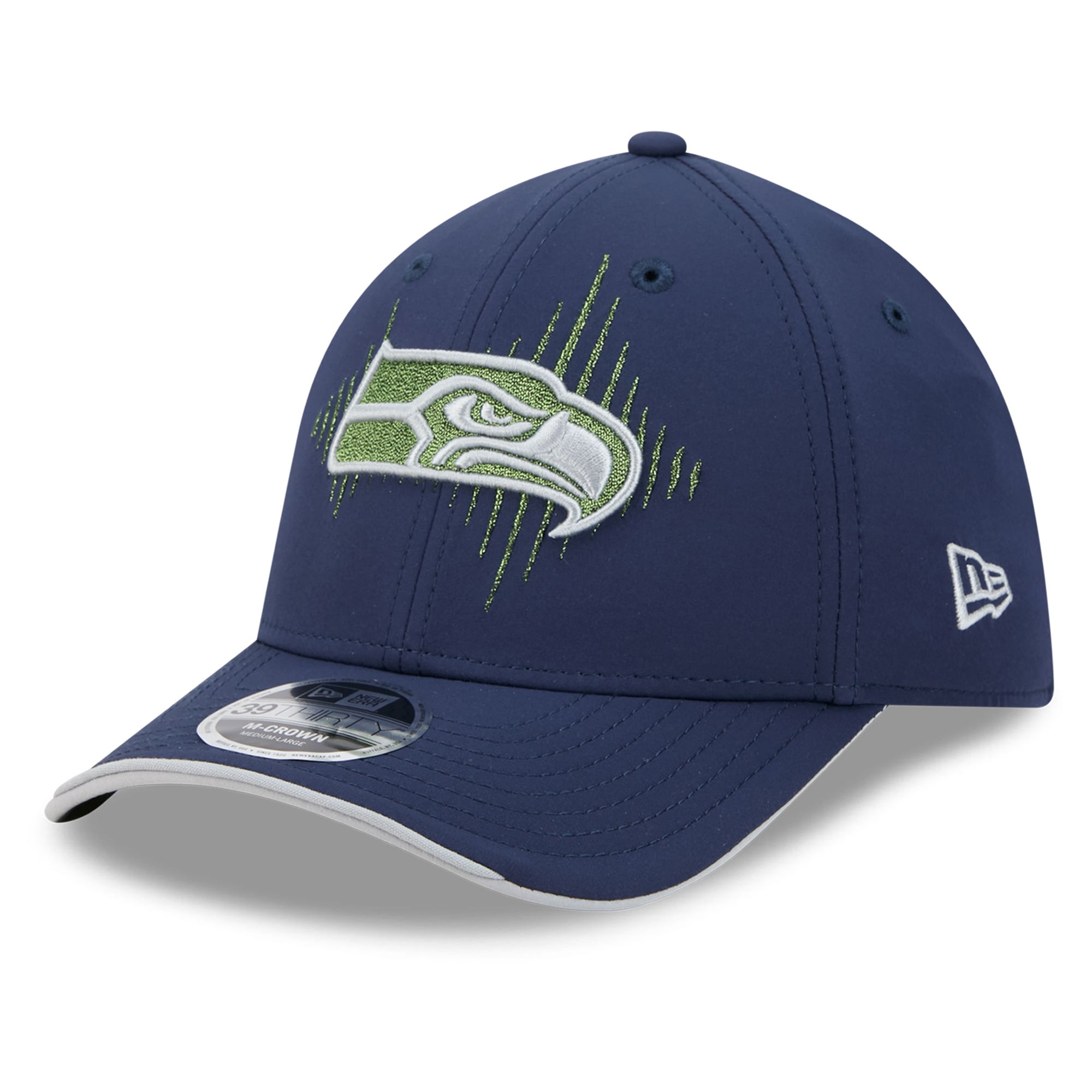 Youth New Era College Navy Seattle Seahawks Rivalries Collection 9SEVENTY Adjustable Hat