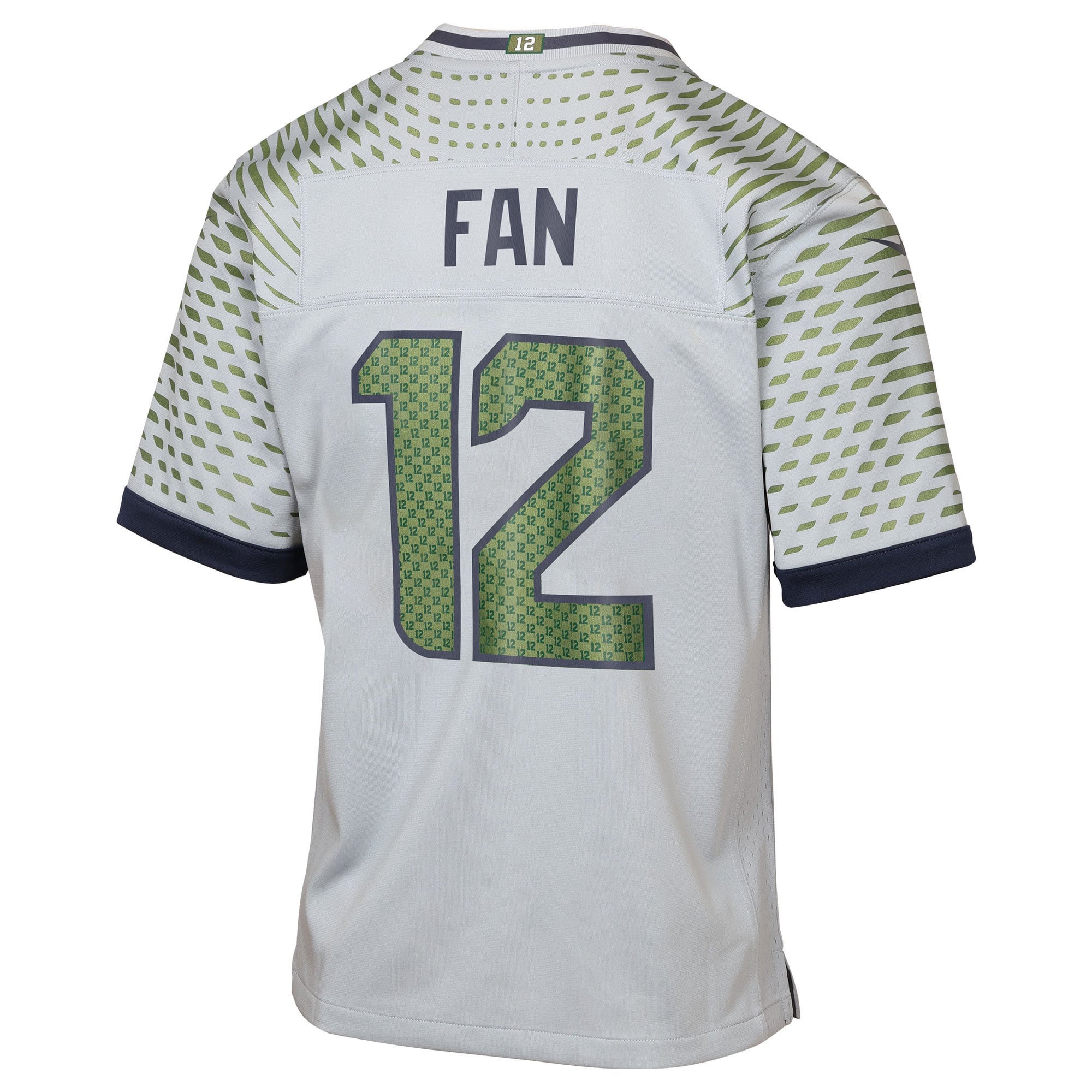 Youth Nike 12s Gray Seattle Seahawks Rivalries Collection Game Jersey