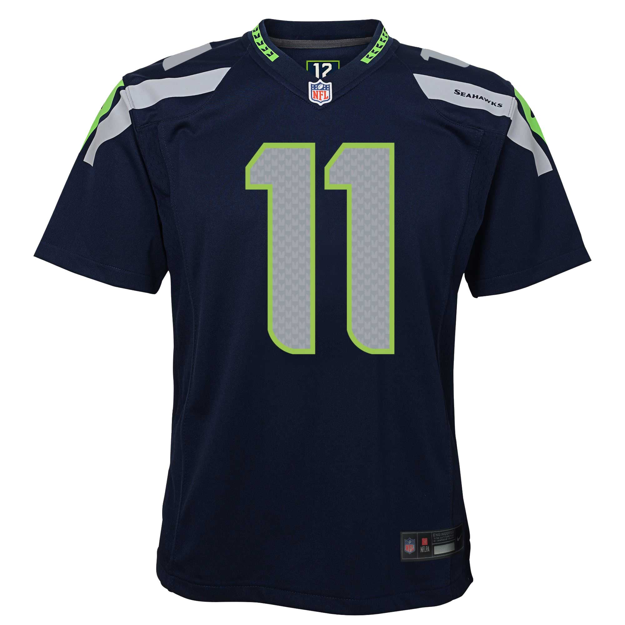 Maillot Nike Jaxon Smith-Njigba College Navy pour jeune des Seattle Seahawks