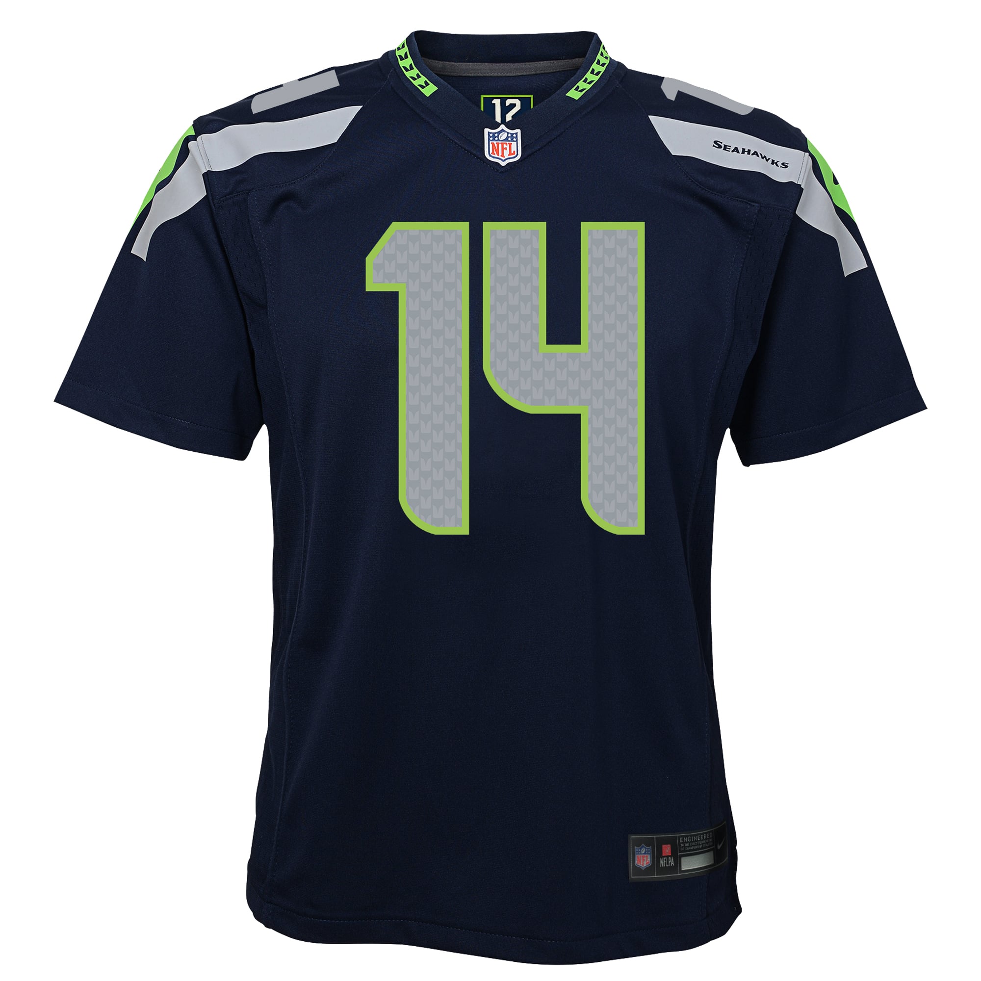 Maillot de match Nike Sam Darnold College Navy Seattle Seahawks pour jeunes