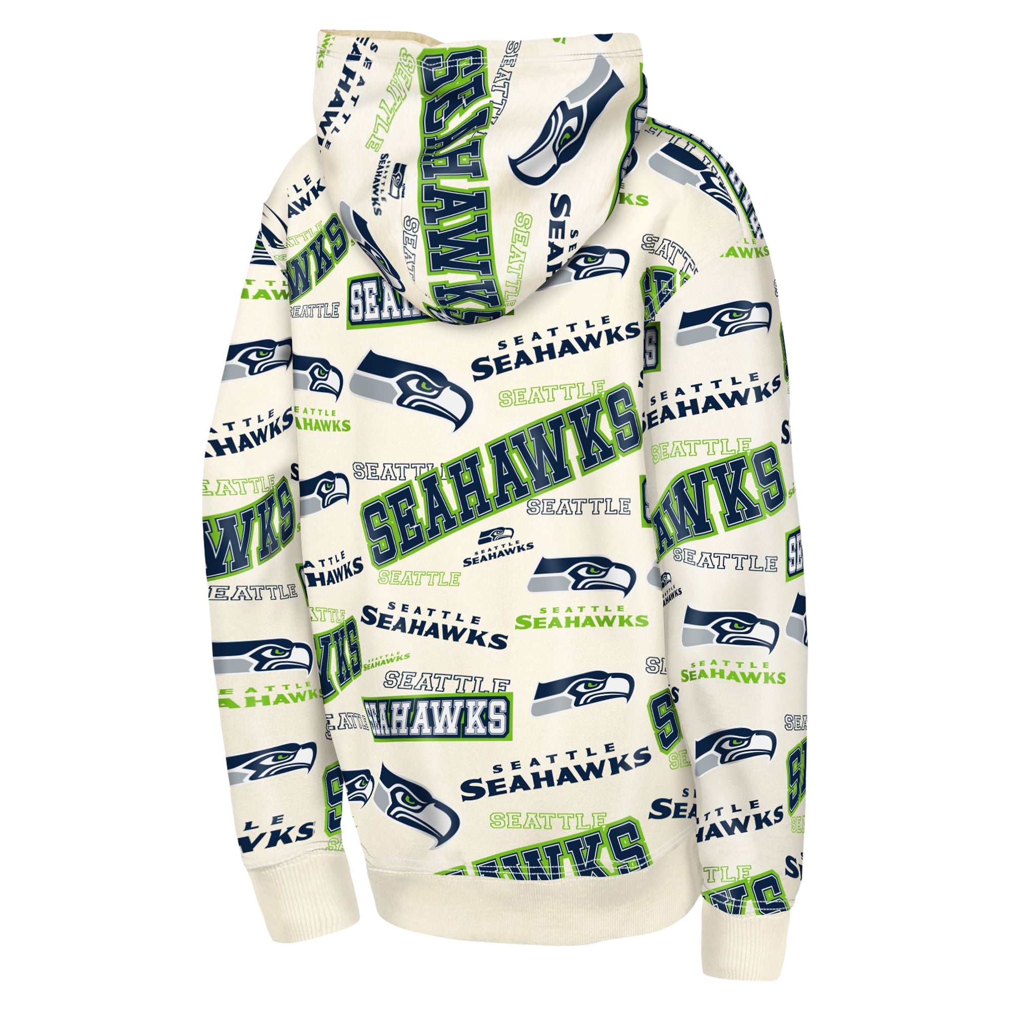 Sweat à capuche Youth Outerstuff Bone Seattle Seahawks Shake & Bake