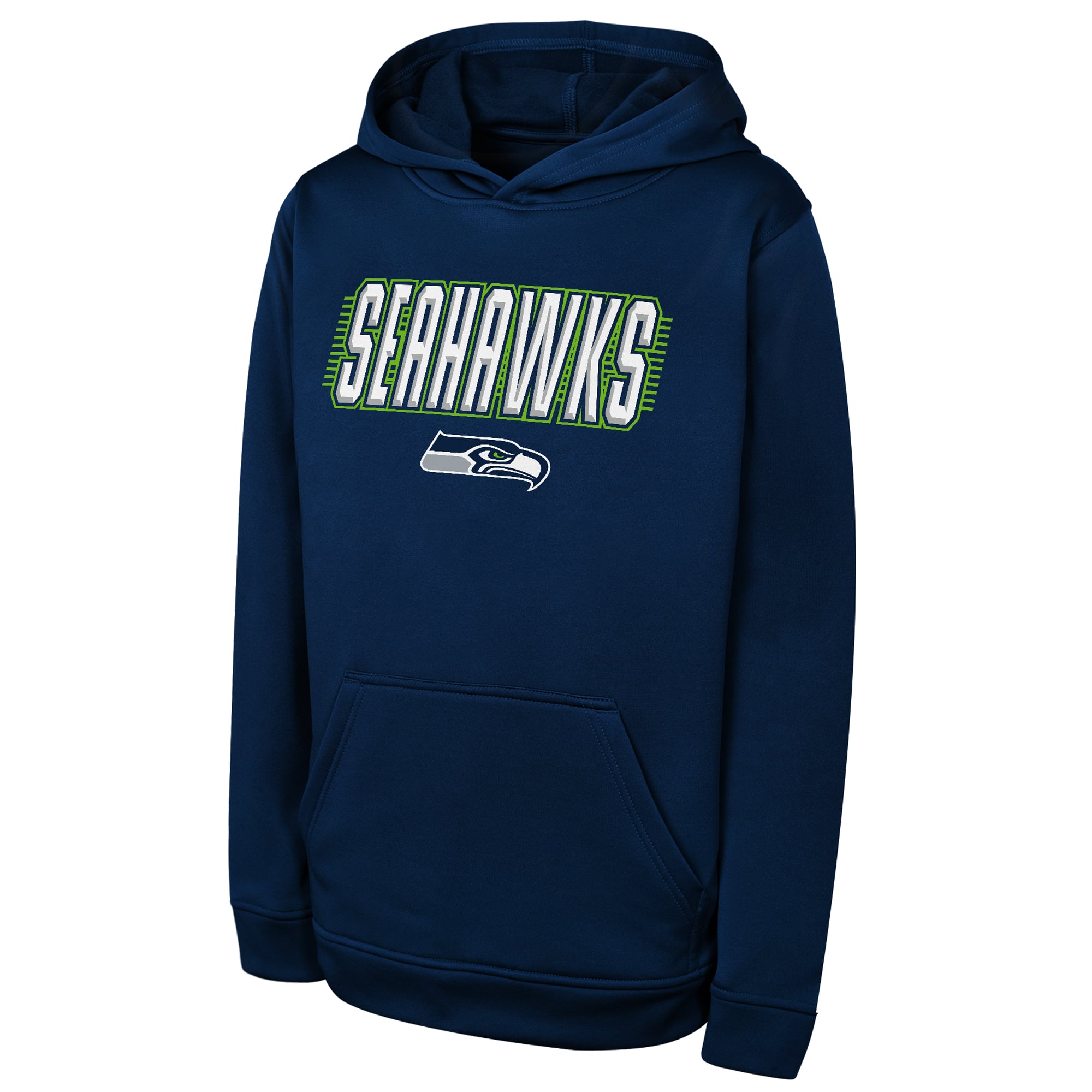 Sweat à capuche de performance Youth Outerstuff College Navy Seattle Seahawks Sack Party