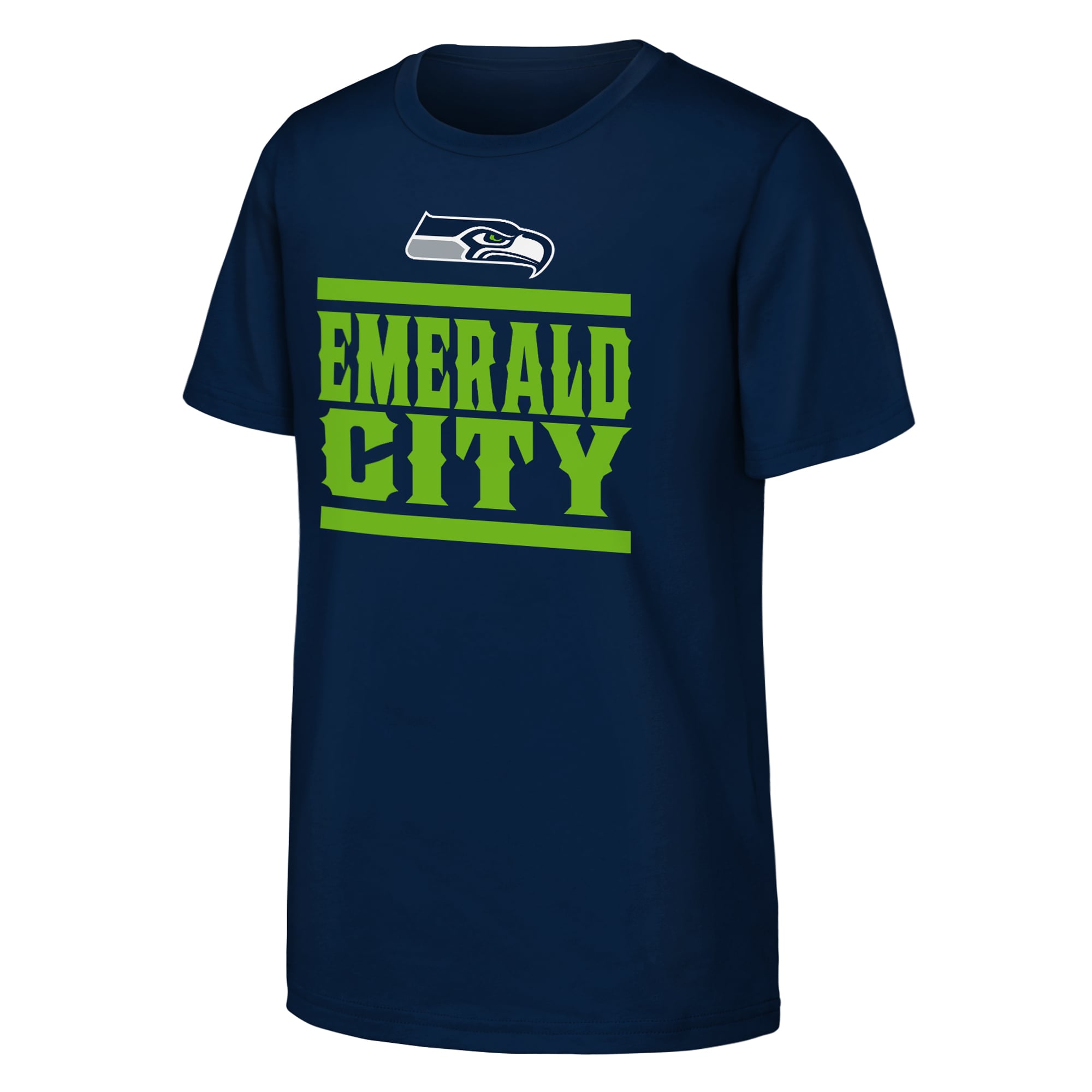 Youth Outerstuff College Navy Seattle Seahawks Team Spirit T-Shirt