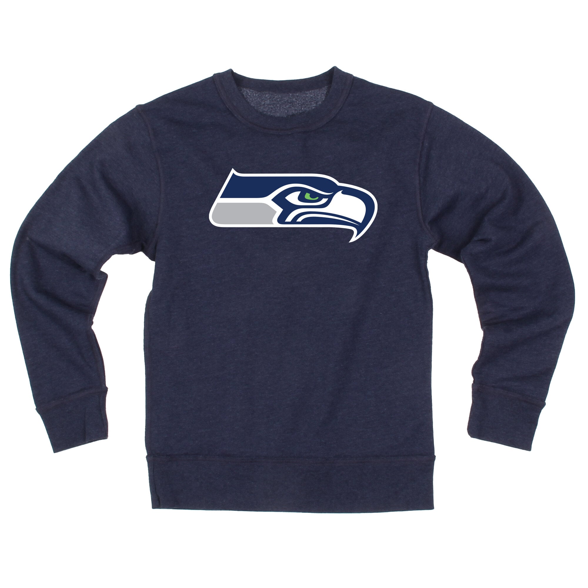 Sweat-shirt réversible en polaire Wes & Willy College Navy Seattle Seahawks pour jeunes