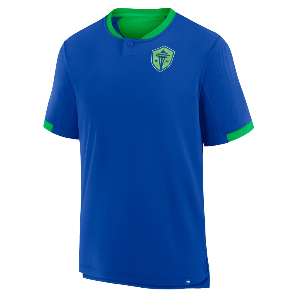 T-shirt d'attaquant Fanatics Stoppage Time des Seattle Sounders FC - Bleu
