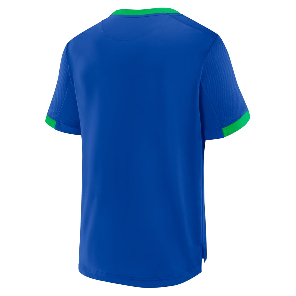 T-shirt d'attaquant Fanatics Stoppage Time des Seattle Sounders FC - Bleu
