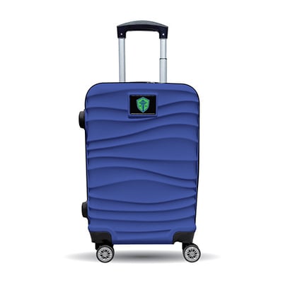 MOJO Seattle Sounders FC Blue Carry-On Hardcase Spinner Luggage
