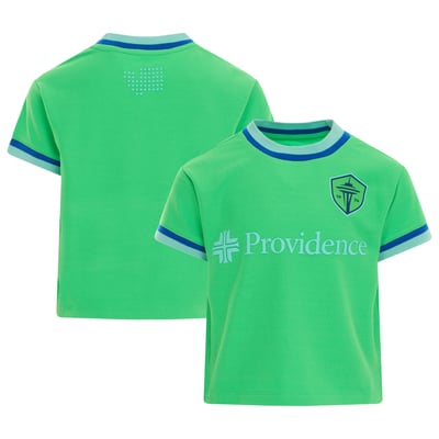 Maillot réplique adidas pour enfant Seattle Sounders FC 2026 « The Evergreen State » - Vert Rave