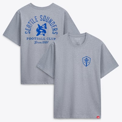 T-shirt unisexe Seattle Sounders FC Sportiqe Duke - Gris