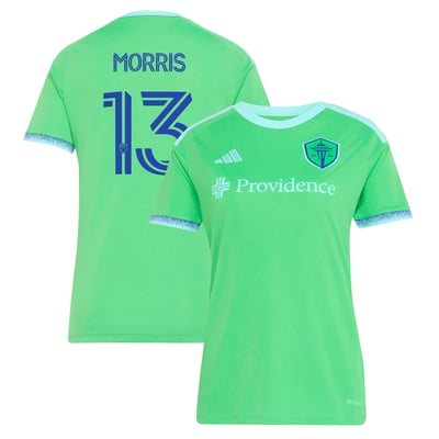 Maillot réplique Jordan Morris Seattle Sounders FC adidas Femme 2026 « The Evergreen State » - Vert Rave
