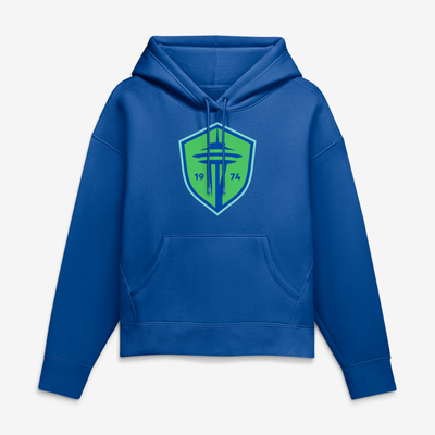 Seattle Sounders FC Fanatics Women's Legacy Fleece Hoodie - Blue