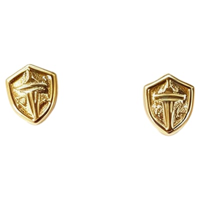 Seattle Sounders FC LUV AJ Women's Logo Studs - Gold