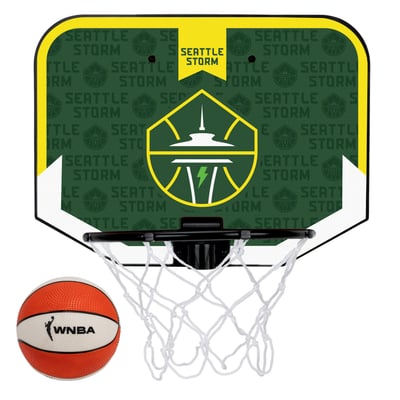 Seattle Storm Franklin Sports Mini Over-the-Door Basketball Hoop Set